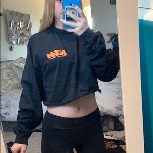 KTM Racing over sized crop